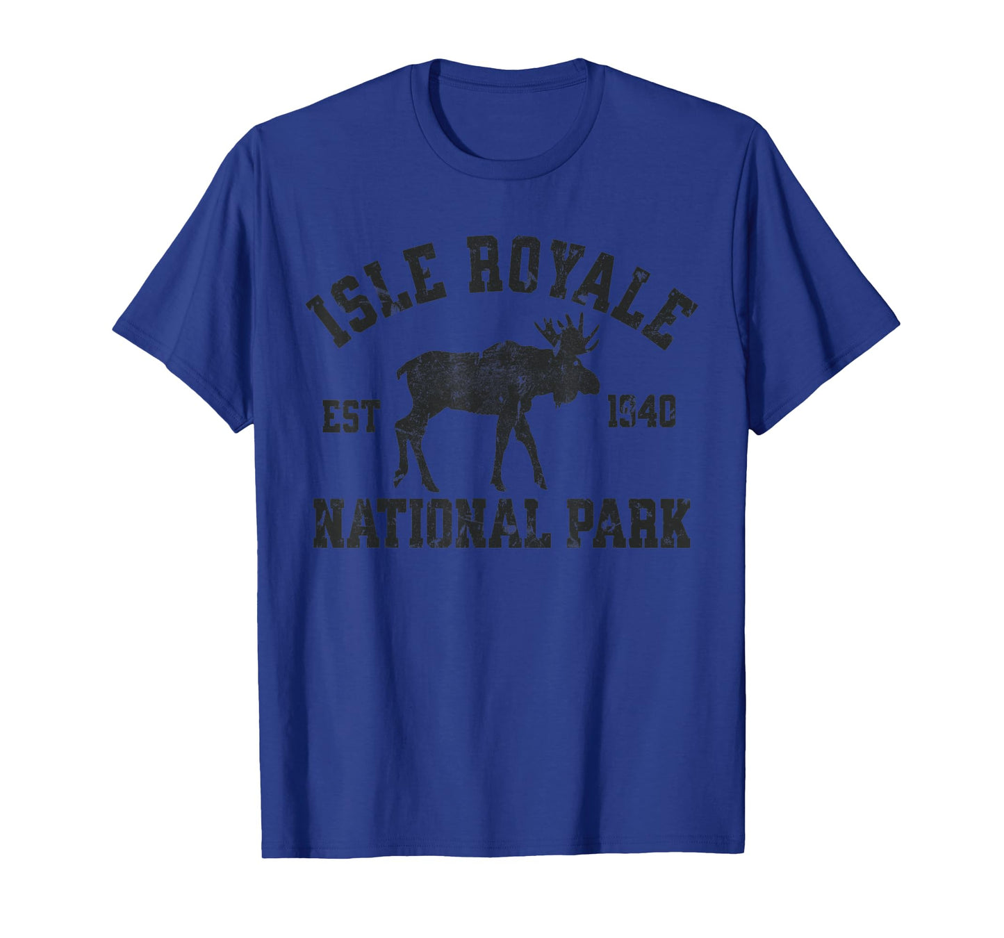 Isle Royale National Park Michigan Nature Moose Outdoors T-Shirt