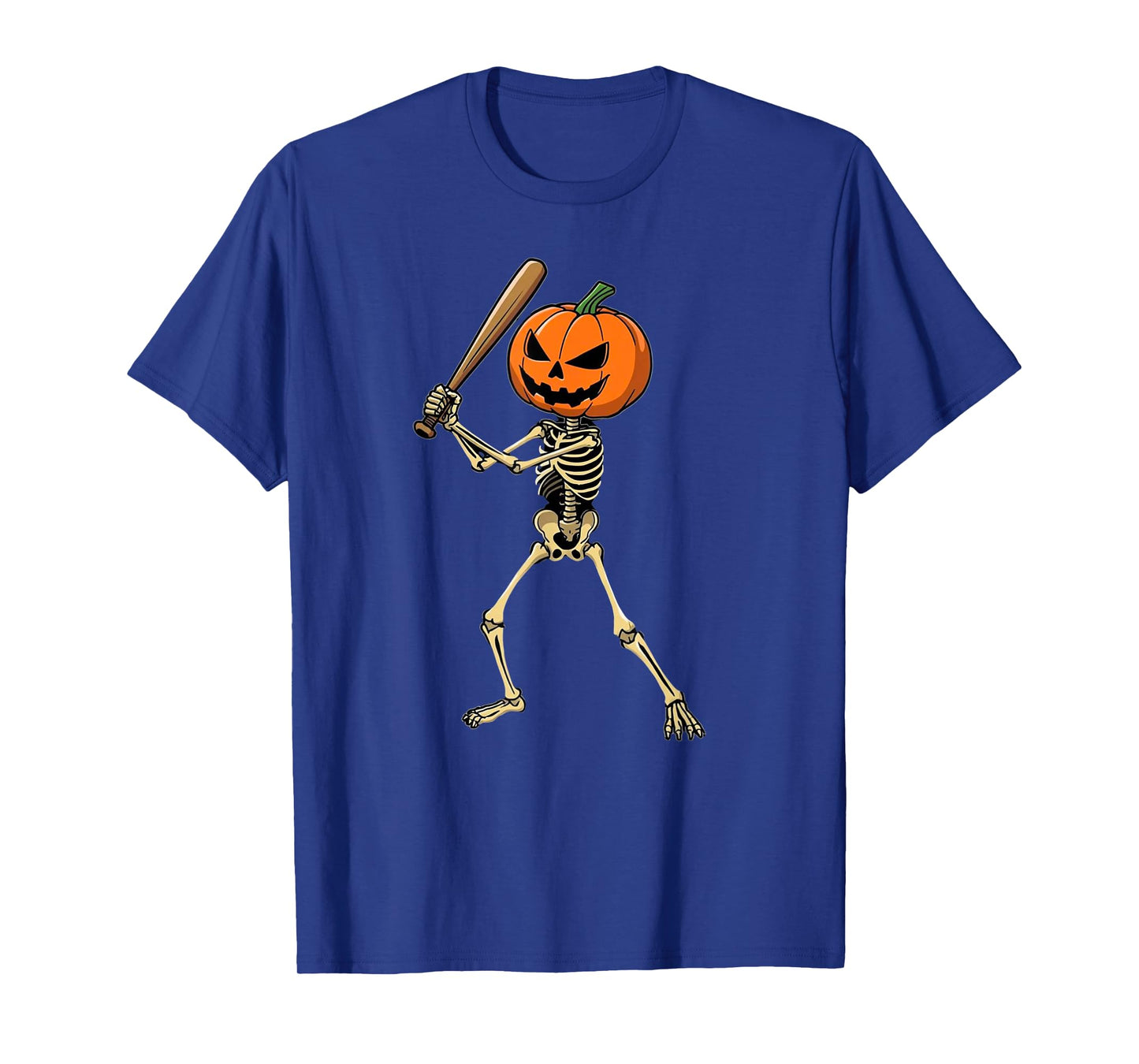 Funny Skeleton Baseball Halloween Costume for Boys T-Shirt