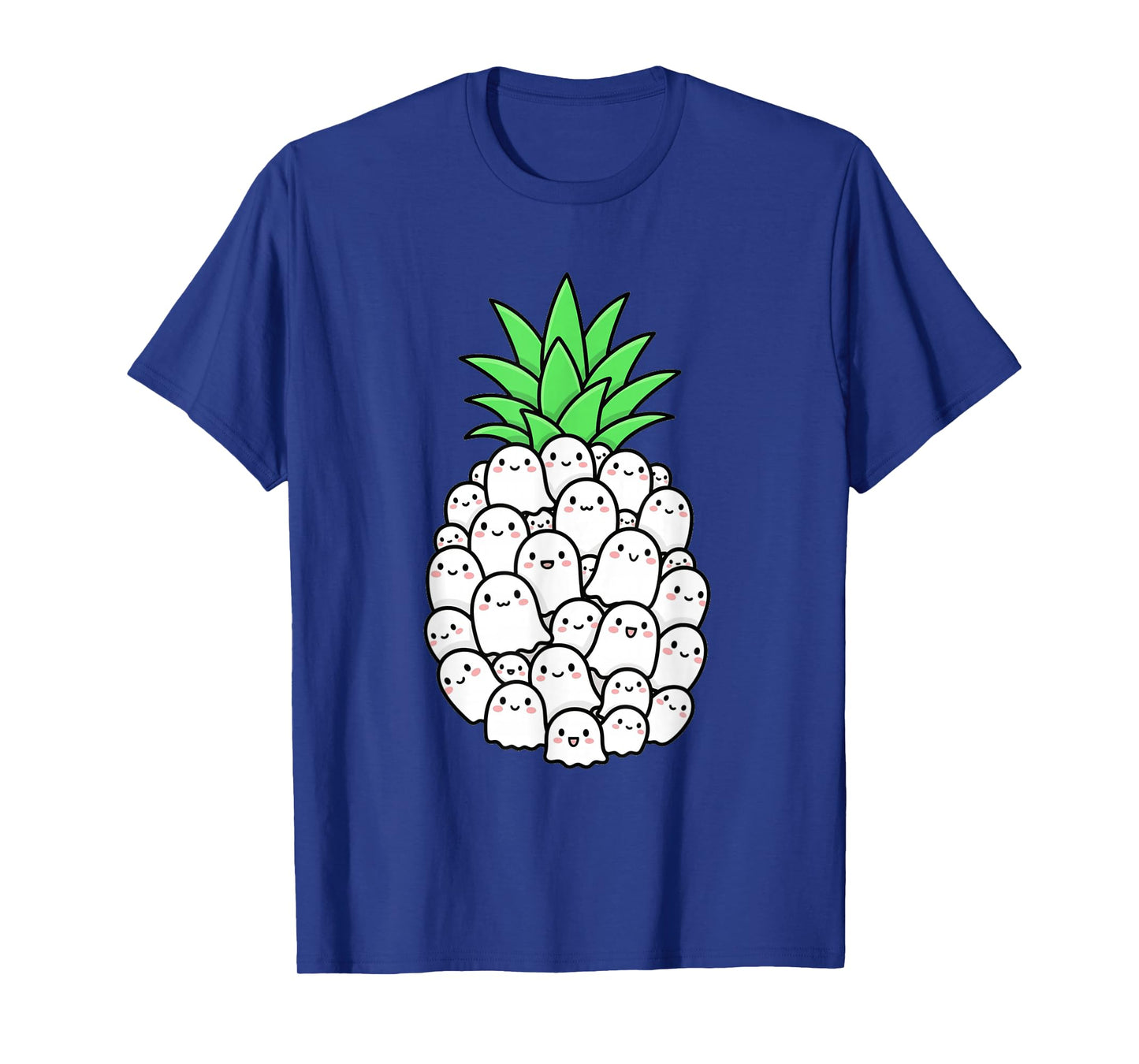 Halloween Party Costume Ghosts Funny Kawaii Pineapple Love T-Shirt