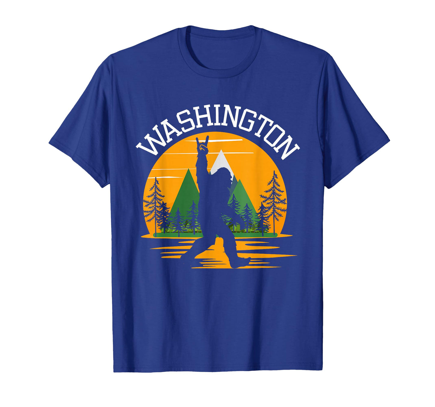 Washington US State Bigfoot Sasquatch T-Shirt