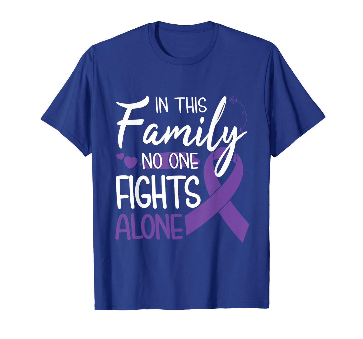 In this family no one fights alone Pancreatic Cancer tshirt T-Shirt