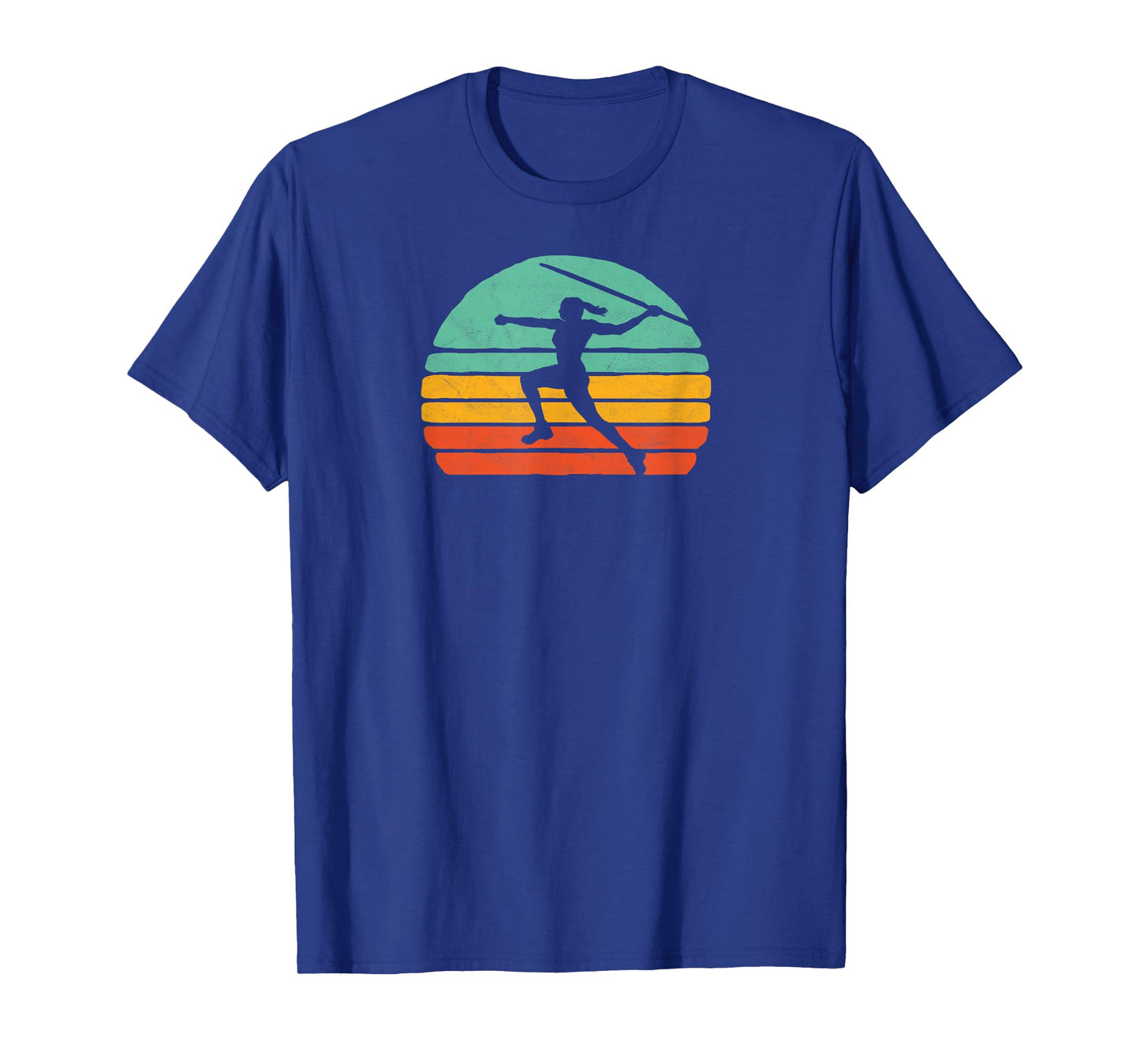 Vintage Vibe Eighties Track & Field Javelin Girl Retro T-Shirt