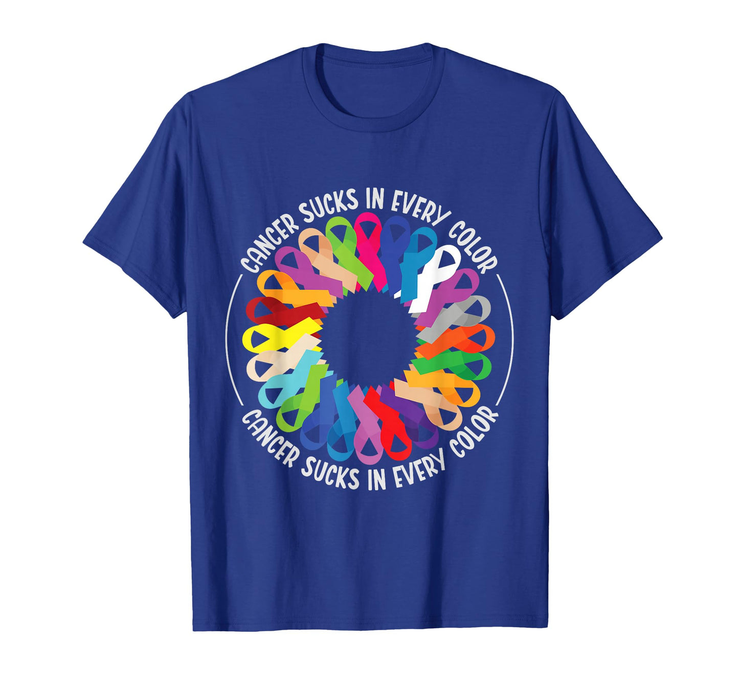 Cancer Sucks In Every Color Fighter | Funk Cancer T-Shirt