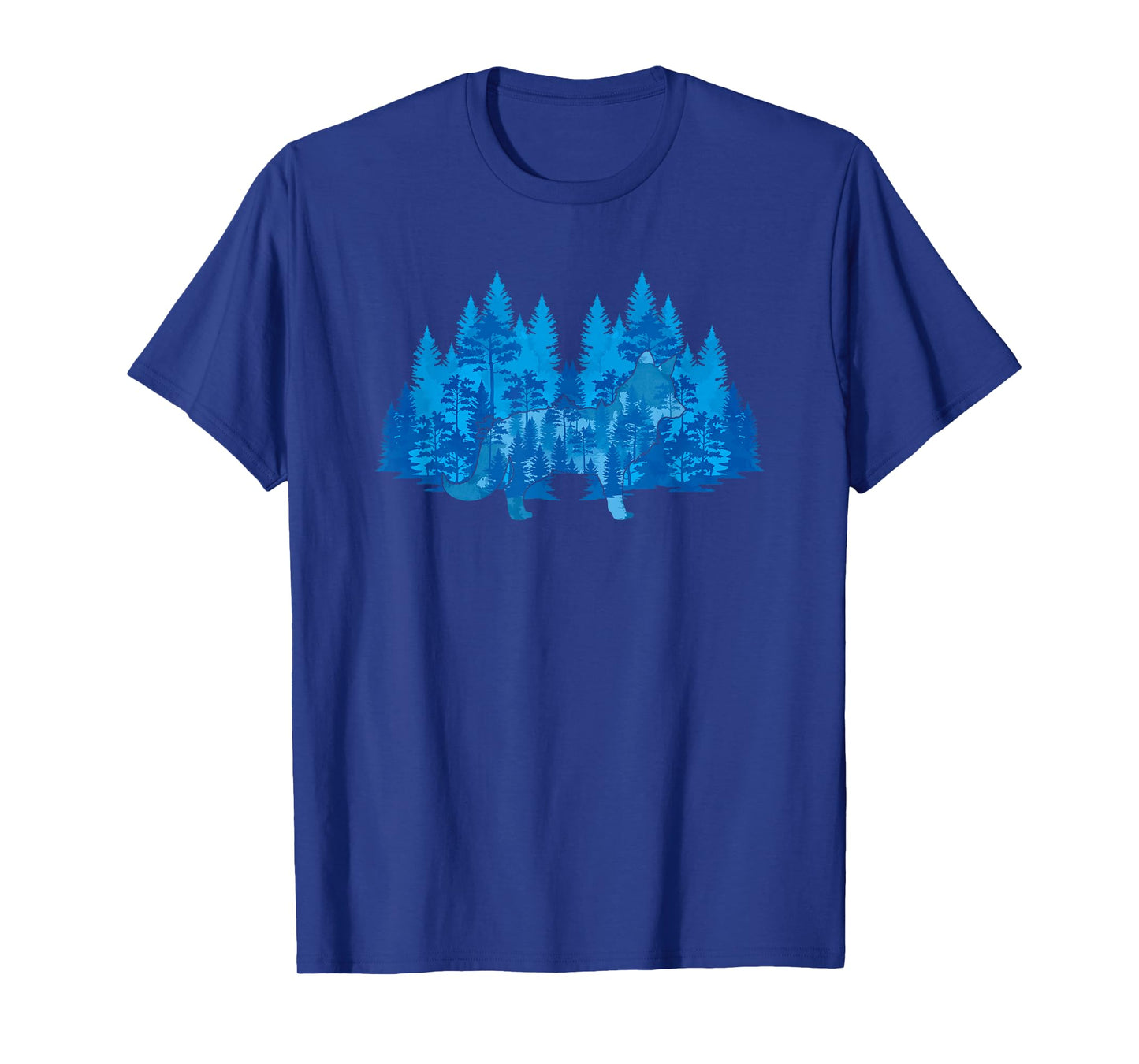 Nature Trees Wildlife Animal Fox Outdoors Forest T-Shirt