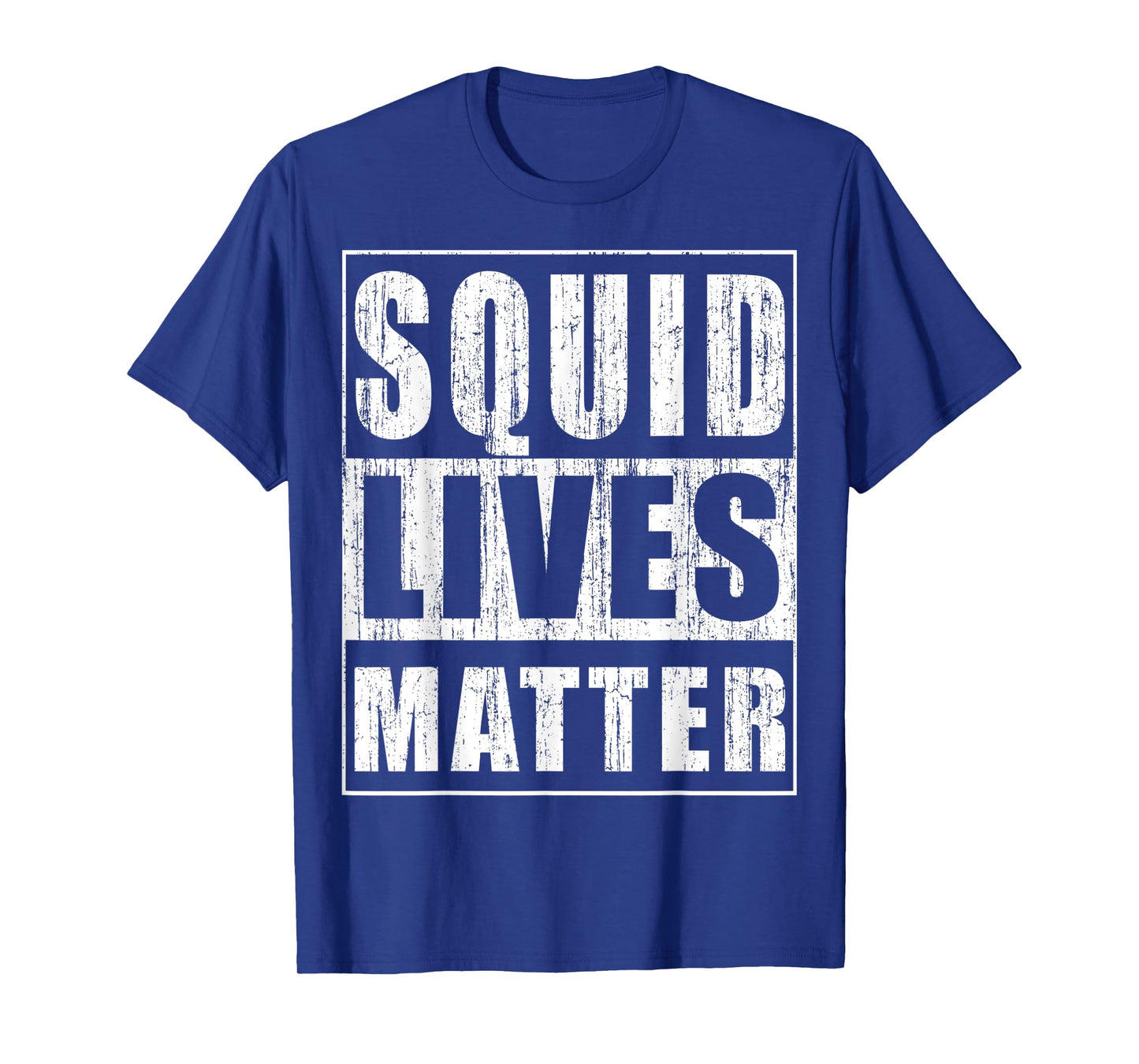 Squid Lives Matter Water Life Protection T-Shirt