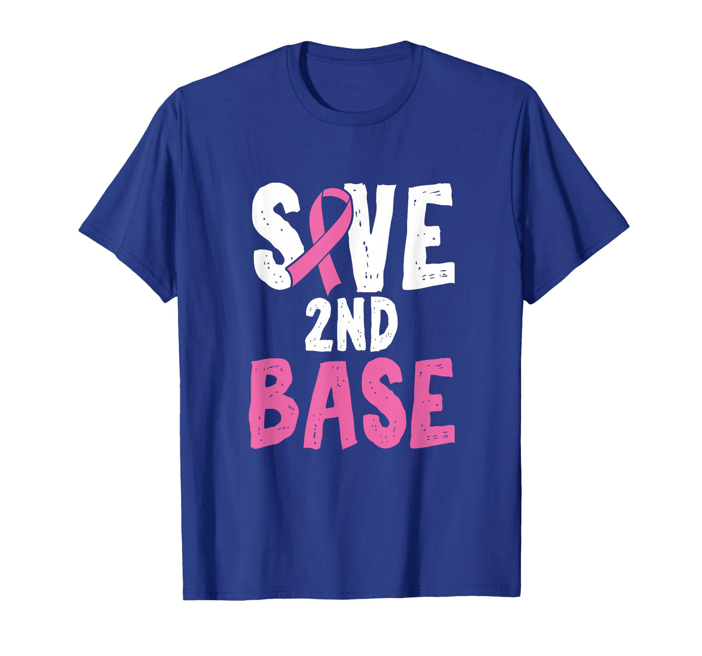 Breast Cancer Awareness Month Saves Second Base T-Shirt