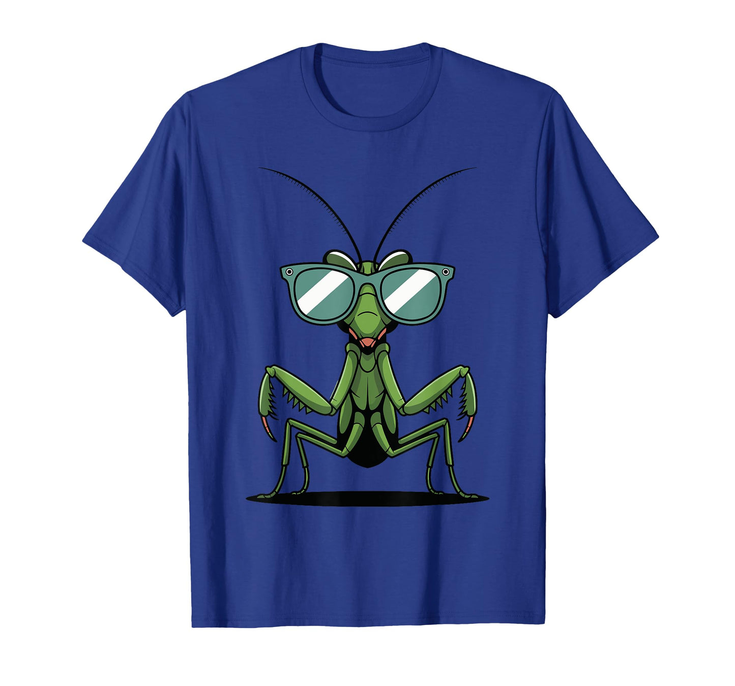 Cool Praying Mantis Bug Design With Sunglasses Funny Art T-Shirt