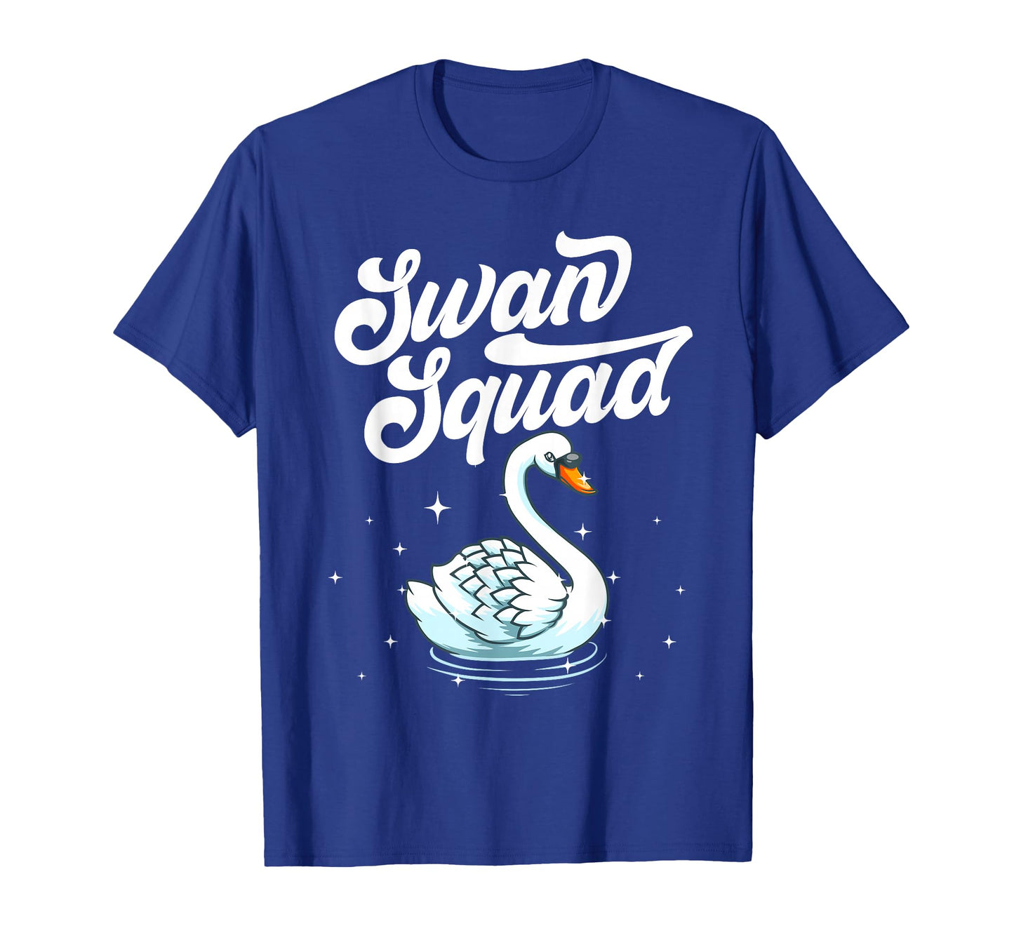Cool Swan For Men Women Bird Watcher Animal Waterfowl Lake T-Shirt