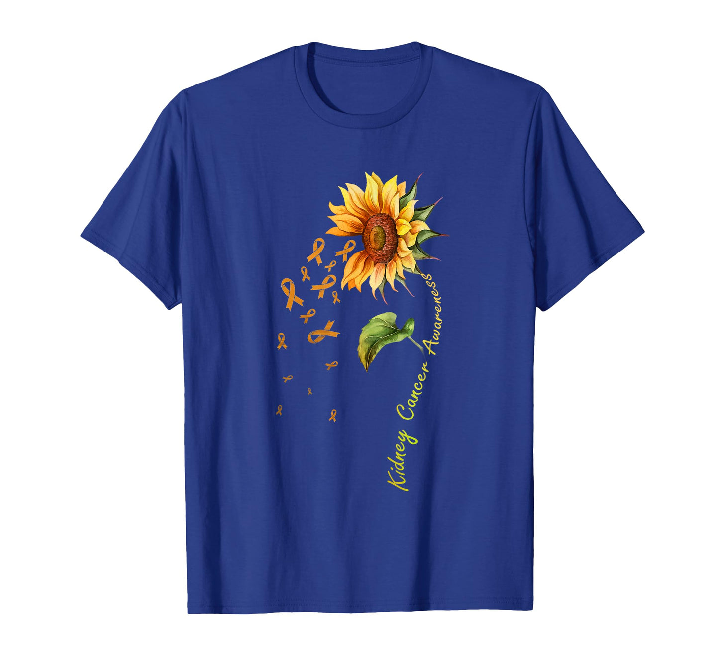 Kidney Cancer Awareness Sunflower Shirt T-Shirt