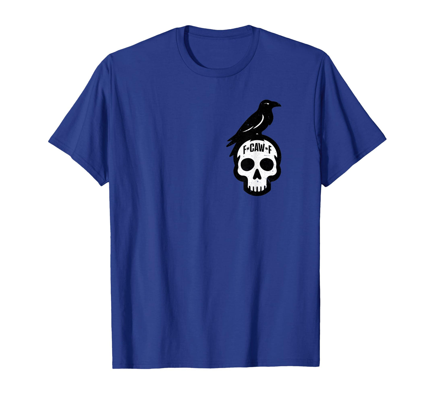 F-Caw-F, Funny Crow & Skull T-Shirt
