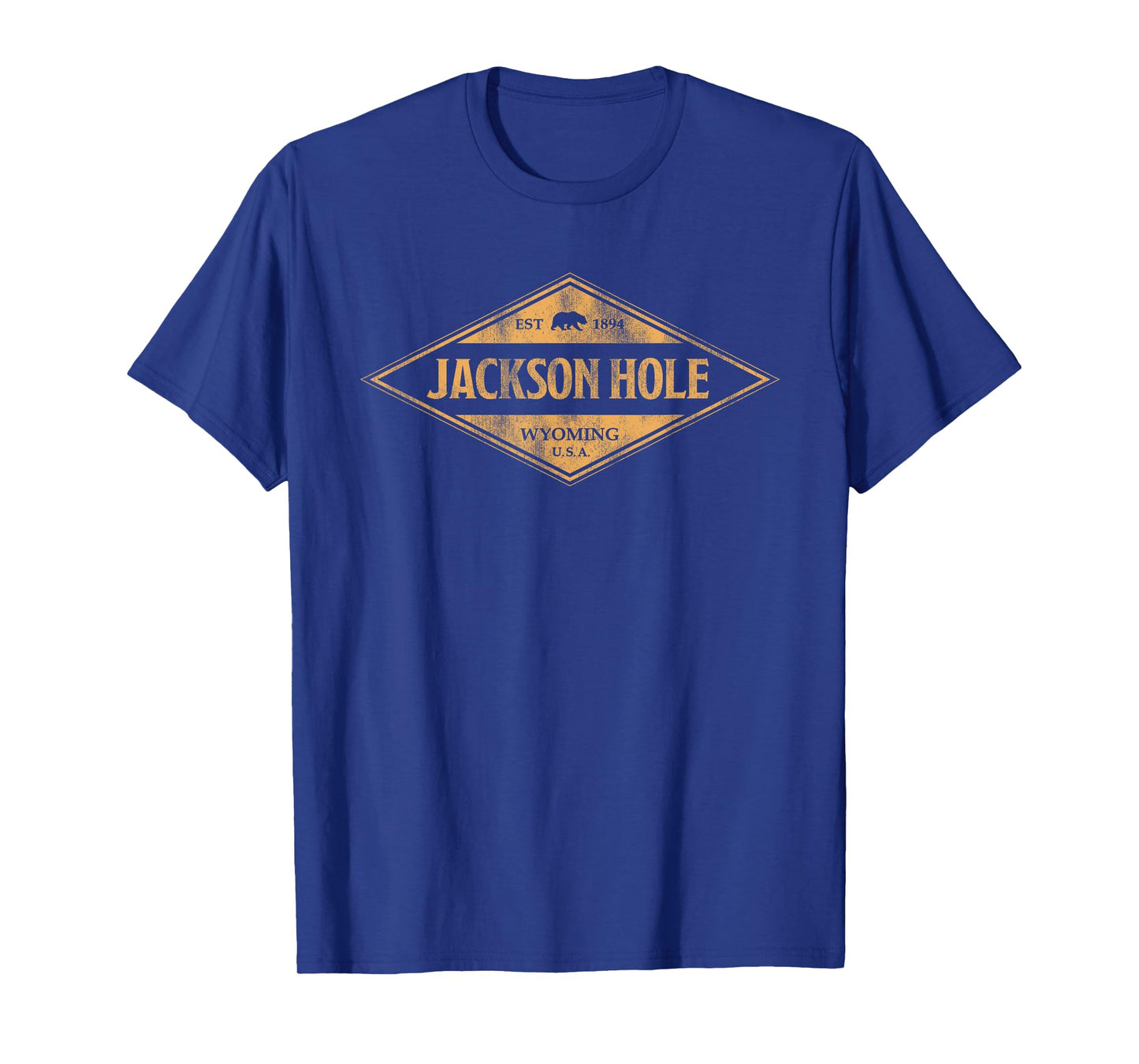 Retro Jackson Hole Wyoming Grand Teton Vintage Souvenir T-Shirt