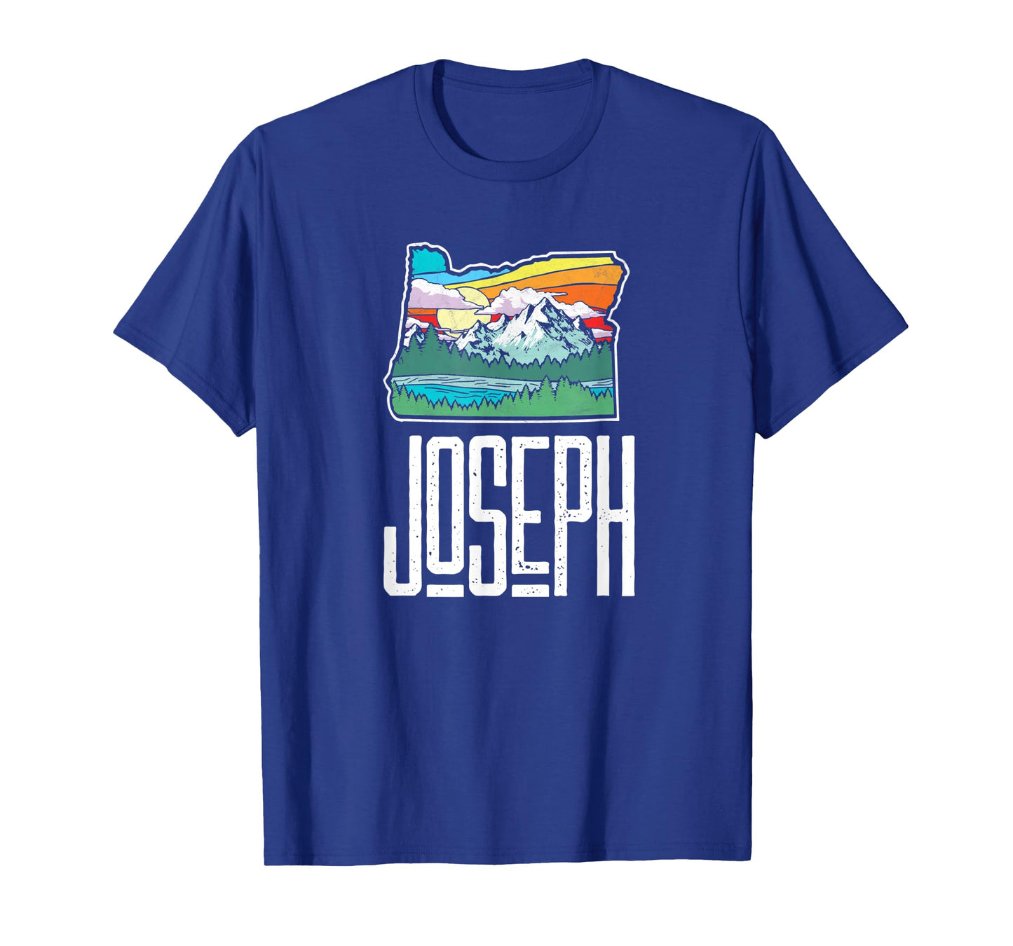 Joseph Vintage Oregon Nature & Outdoors Retro Graphic T-Shirt
