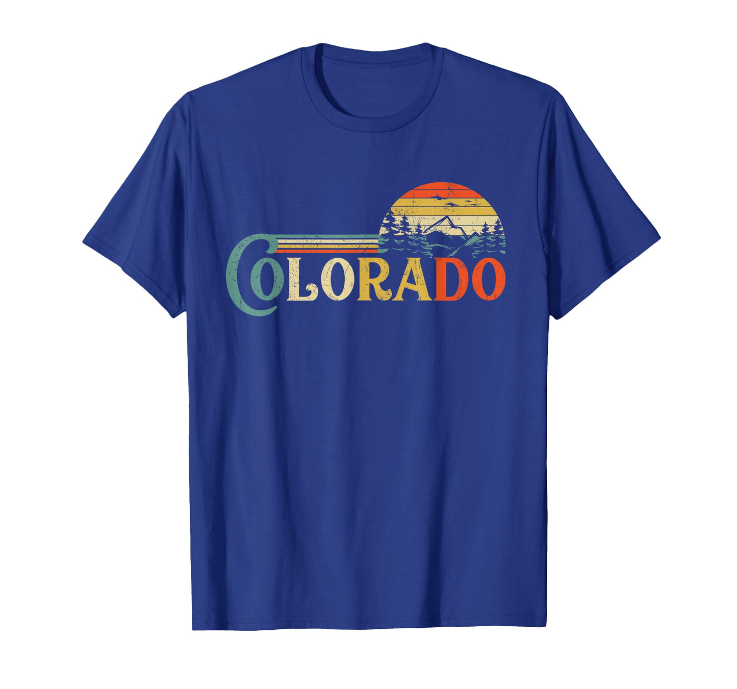 Colorado Rocky Mountain Sun Boulder Hiking T-Shirt Gifts T-Shirt