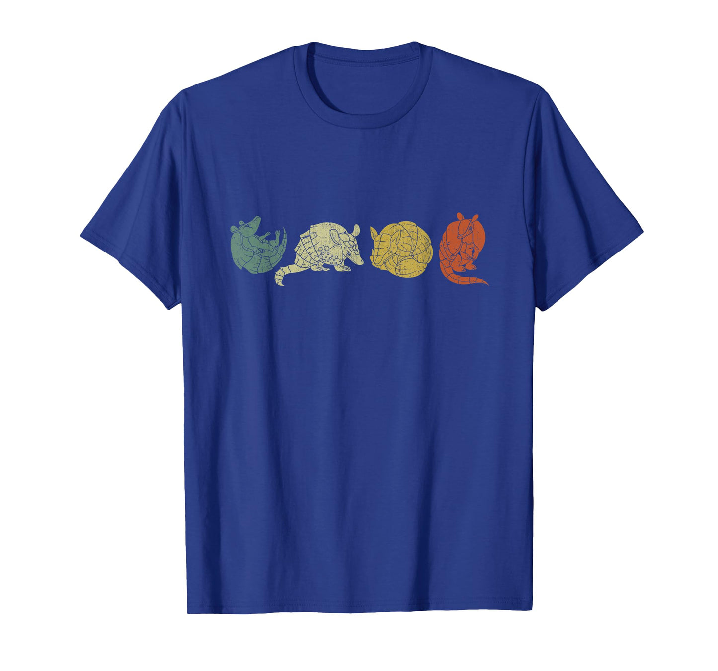Animal Armadillo Lovers Animal Motif Retro Armadill T-Shirt