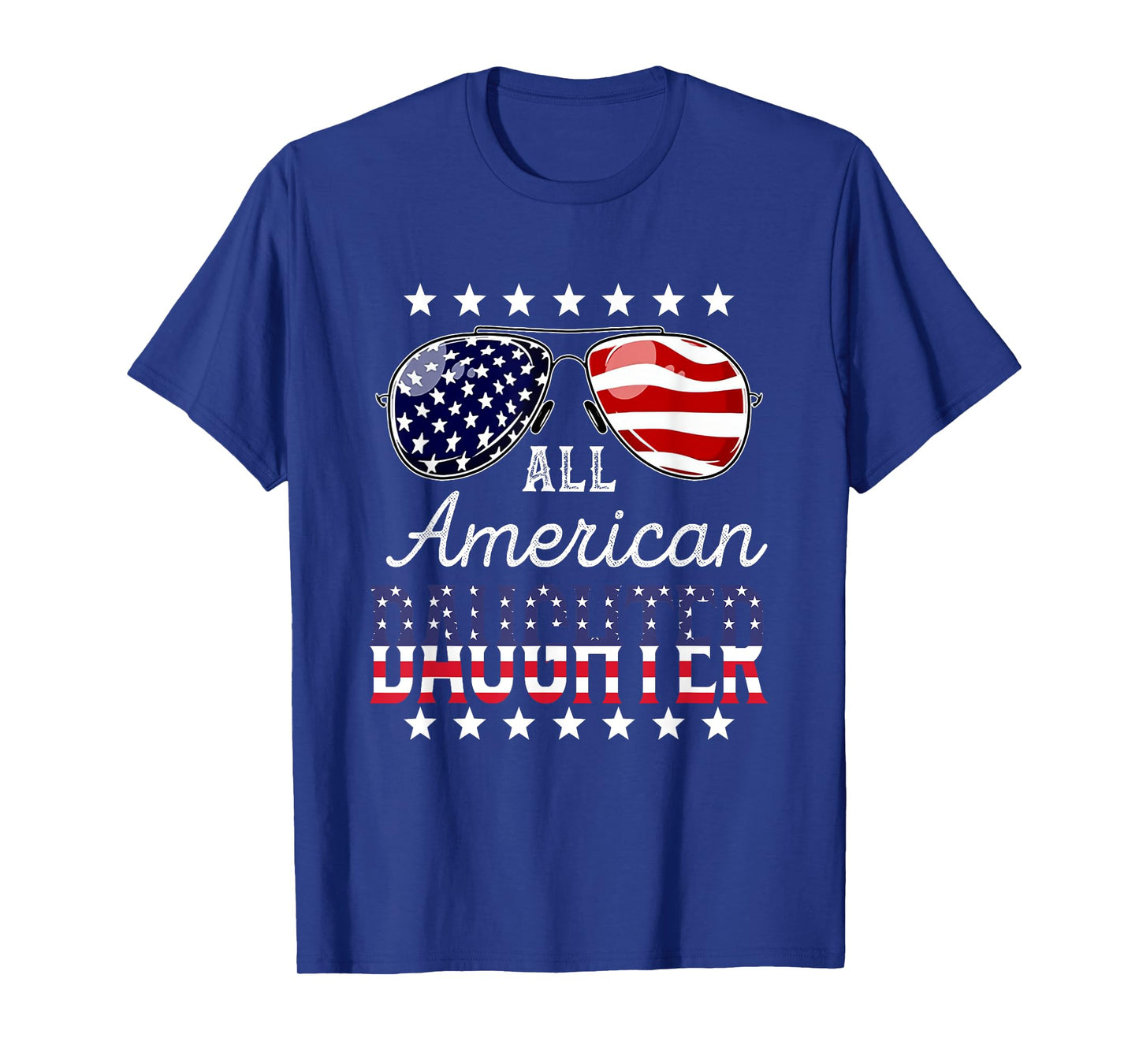 All American Daughter 4th of July Sunglasses Family T-Shirt