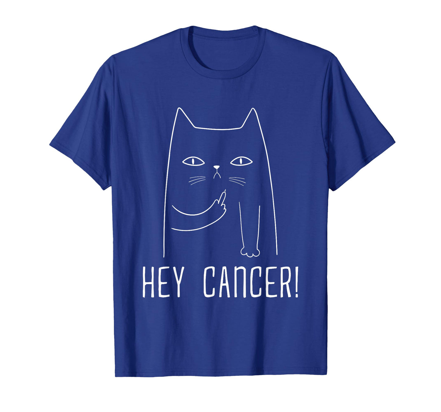 Hey Cancer F U Cancer Sucks Chemo Therapy Cancer Awareness T-Shirt