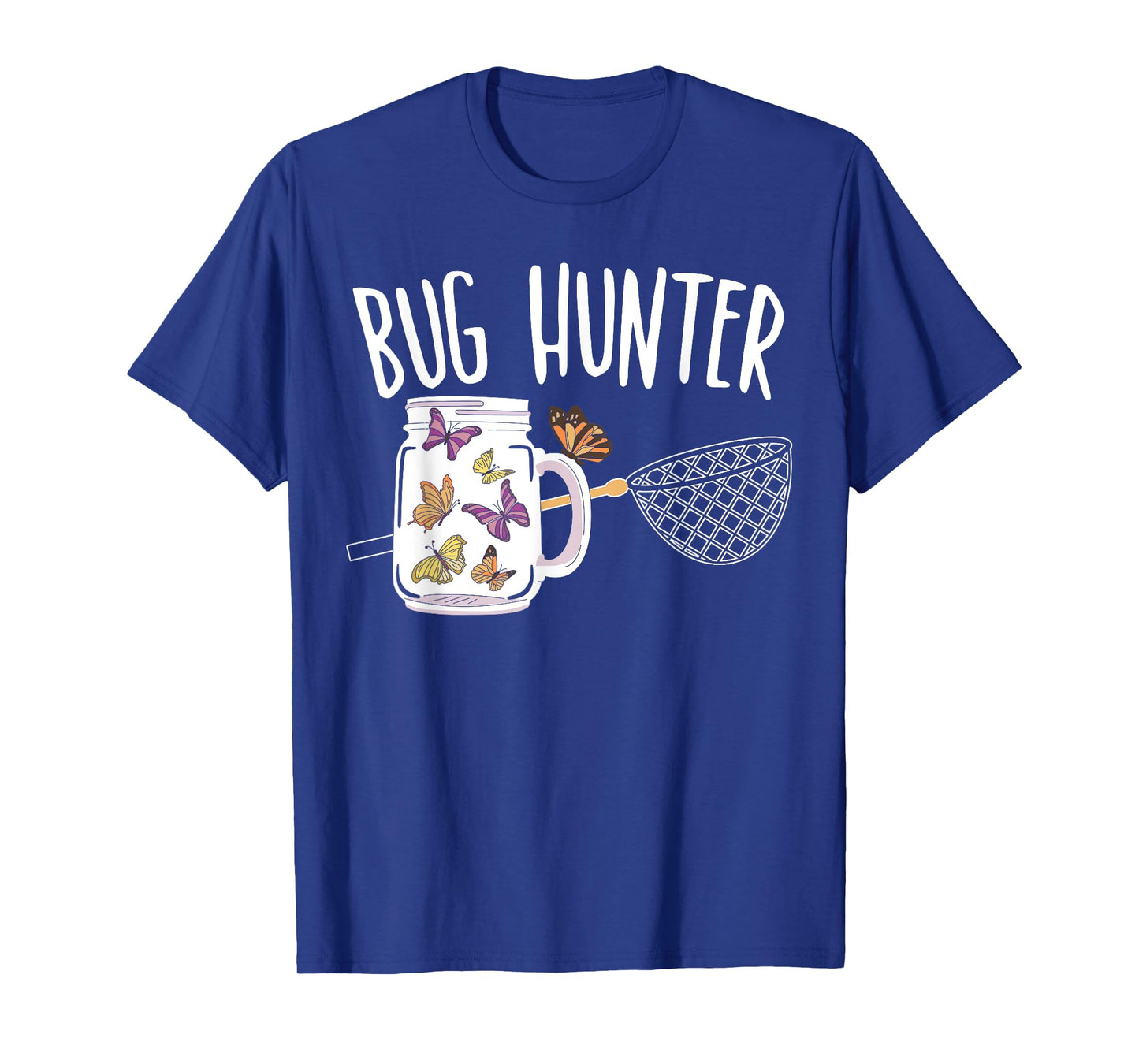 Bug Hunter Entomology Insect Catching Ladybug Butterfly T-Shirt