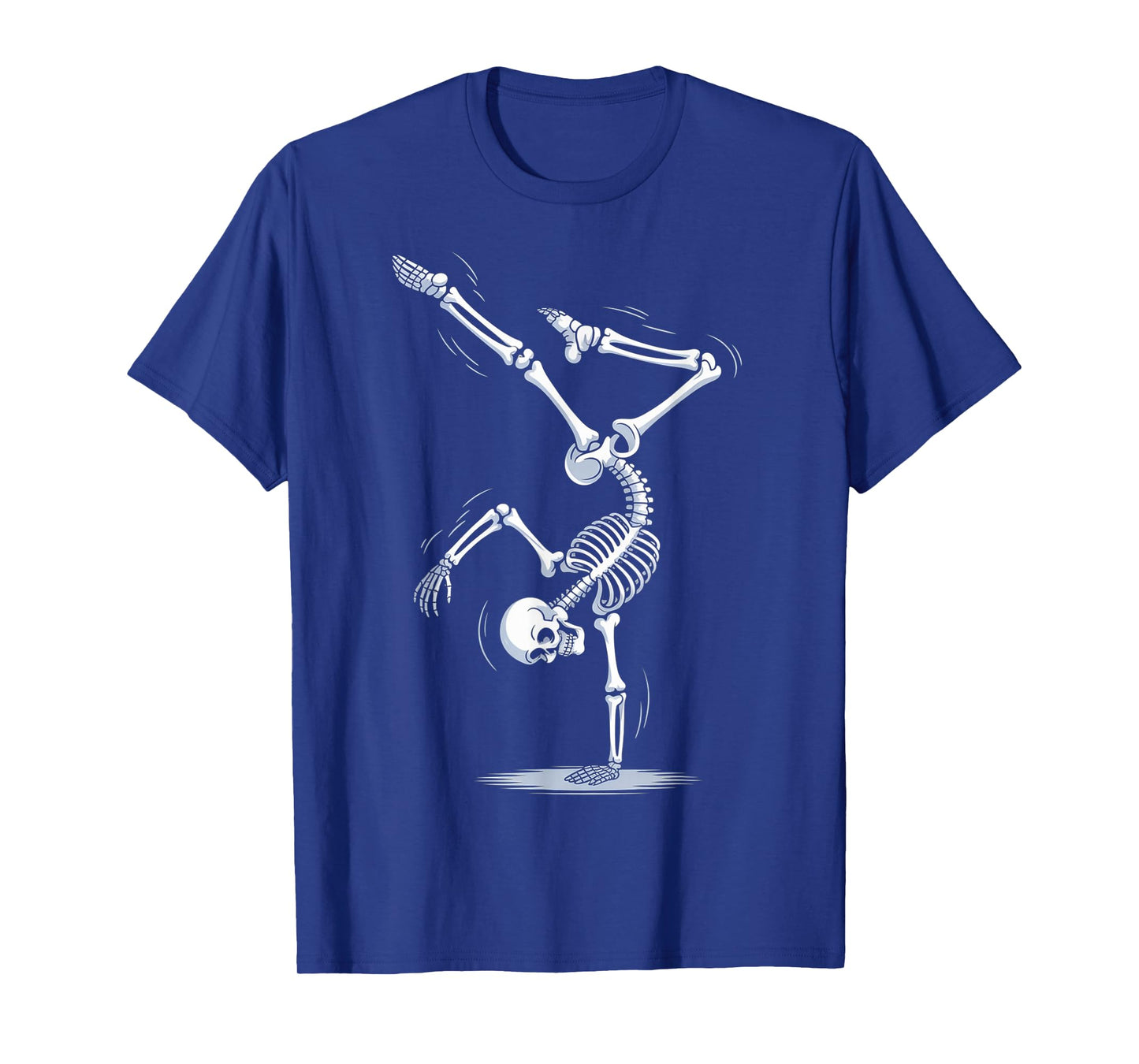 Breakdancing Skeleton Halloween Street Dance Gifts T-Shirt