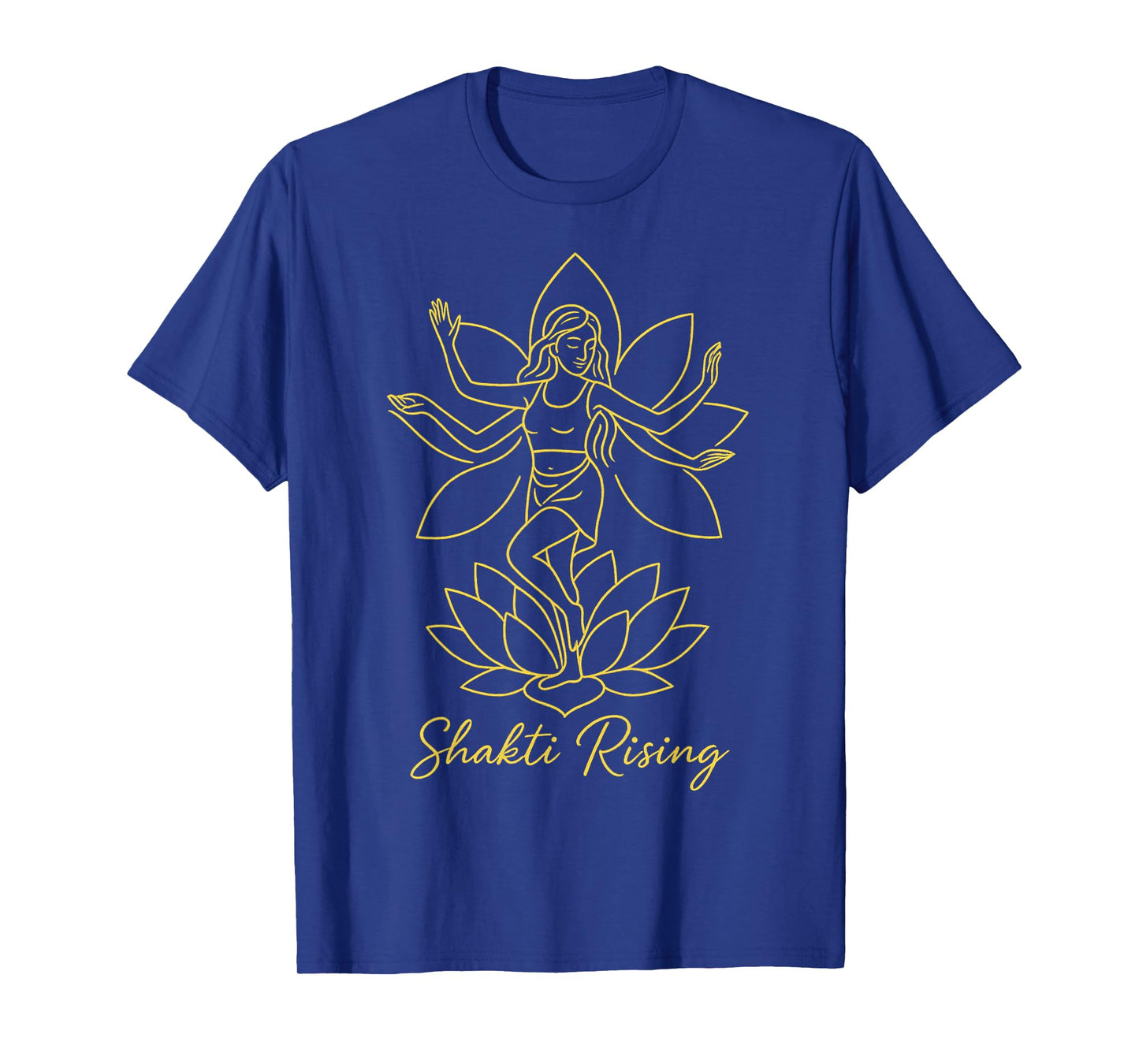 Shakti Rising Divine Feminine Lotus Yoga Power T-Shirt