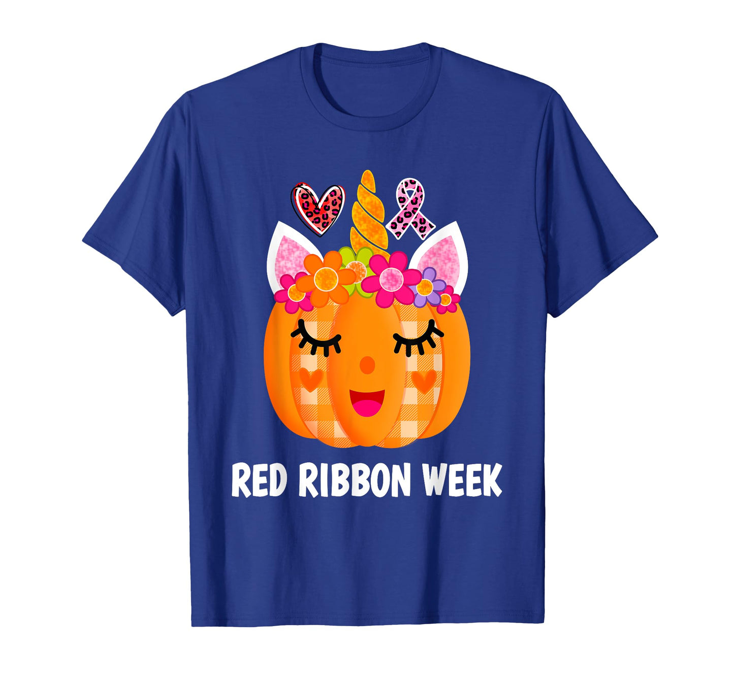 We Wear Red For Red Ribbon Week Awareness Red Ribbon Week T-Shirt