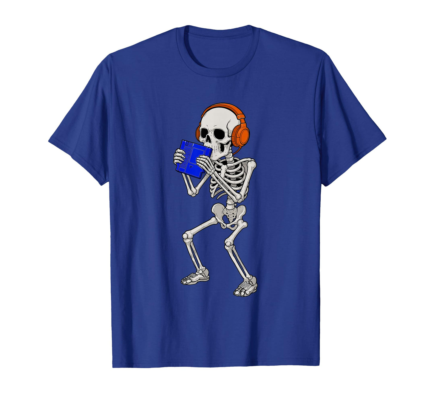 Halloween Skeleton Gamer Video Gaming Funny Skeleton Gaming T-Shirt