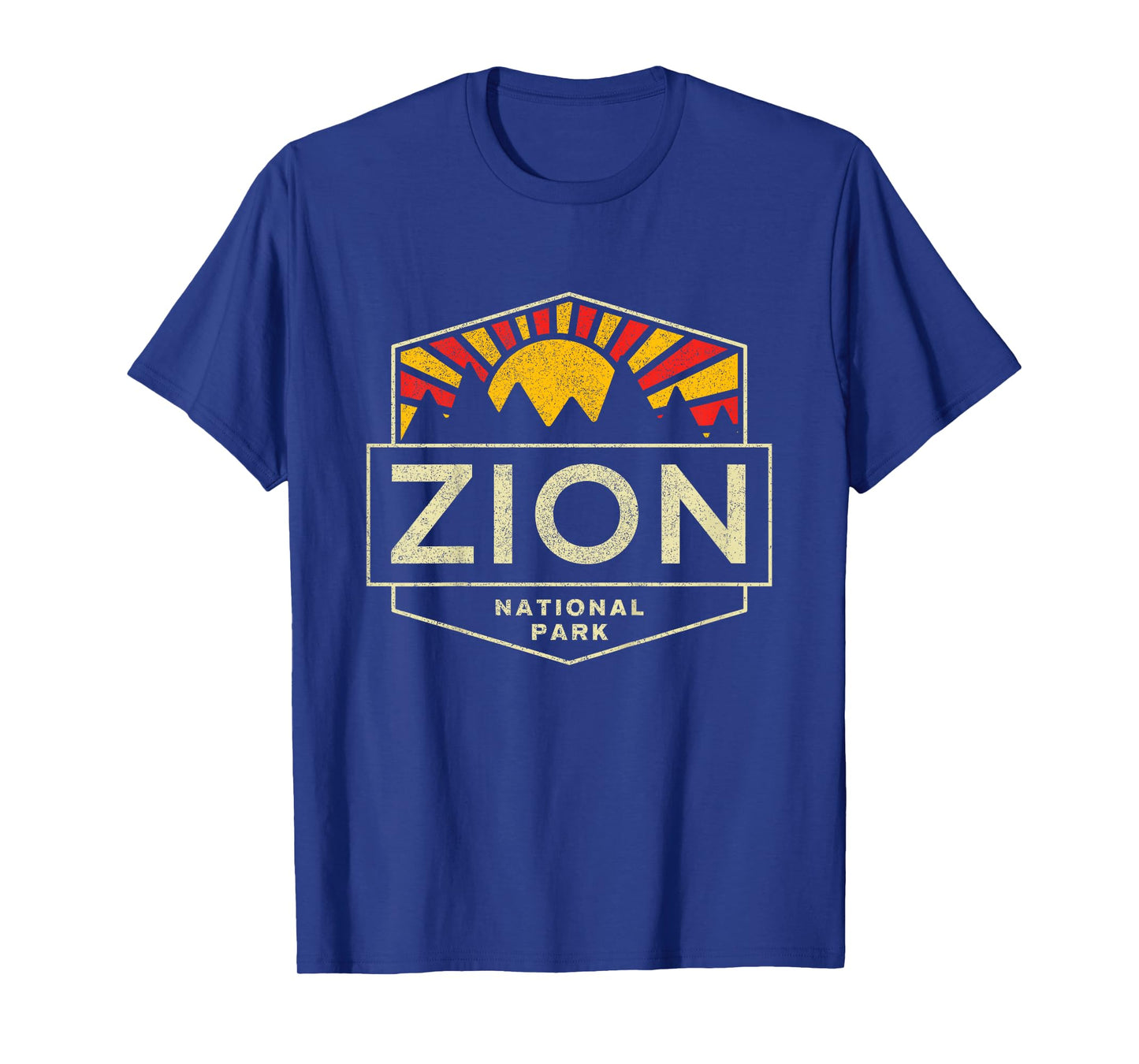 Retro Zion National Park Utah Mountain Boys Girls Toddler T-Shirt