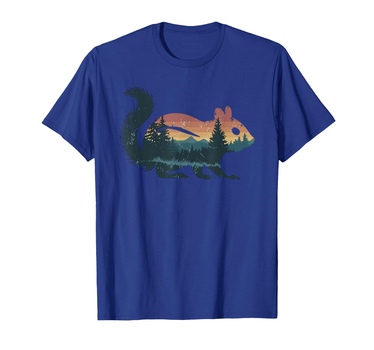 Chipmunk Hunting Hiking Outdoor Camping Forest Men Women T-Shirt