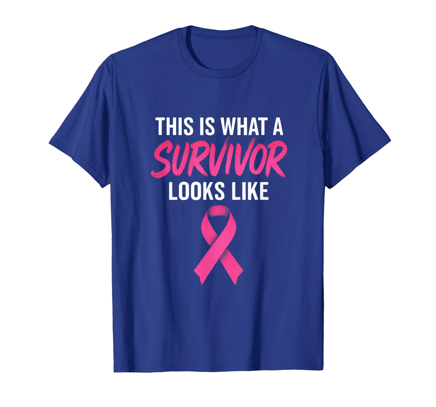 This is What A Survivor Looks Like - Breast Cancer Awareness T-Shirt