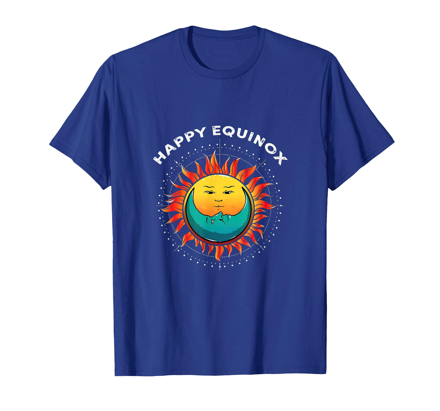 Happy-Equinox Day March Fall Solstice-Equal Day and Night T-Shirt