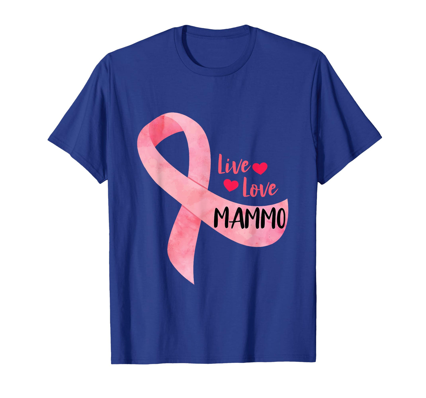 Live Love Mammo Pink Ribbon Mammo Technologist Appreciation T-Shirt