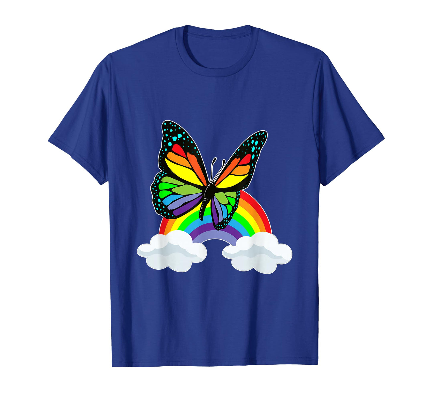 Butterfly Rainbow Clouds T-Shirt