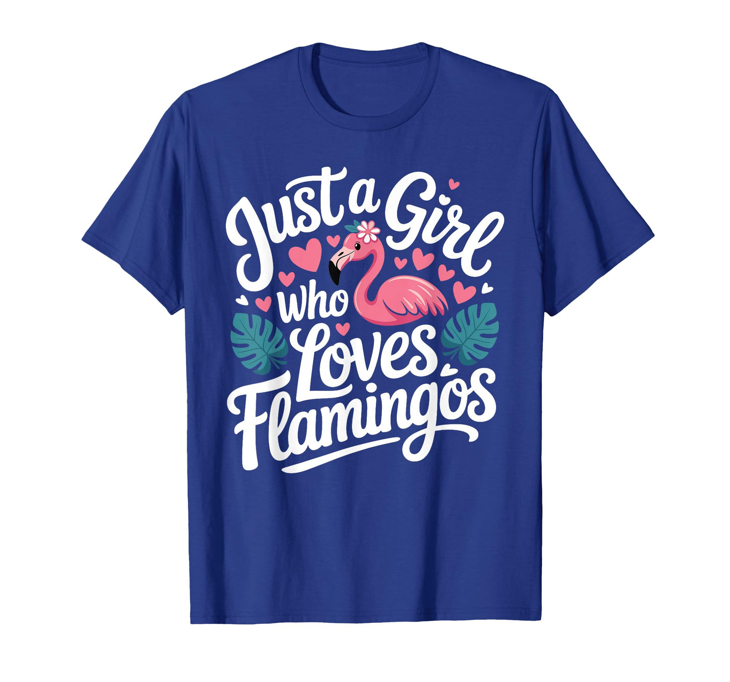 Flamingo Art for Women Girls Zoo Pink Bird Flamingo Lovers T-Shirt