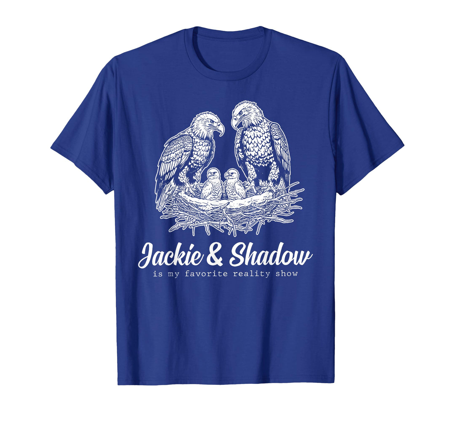 Vintage Jackie And Shadow Bald Eagle Family Nature Lovers T-Shirt