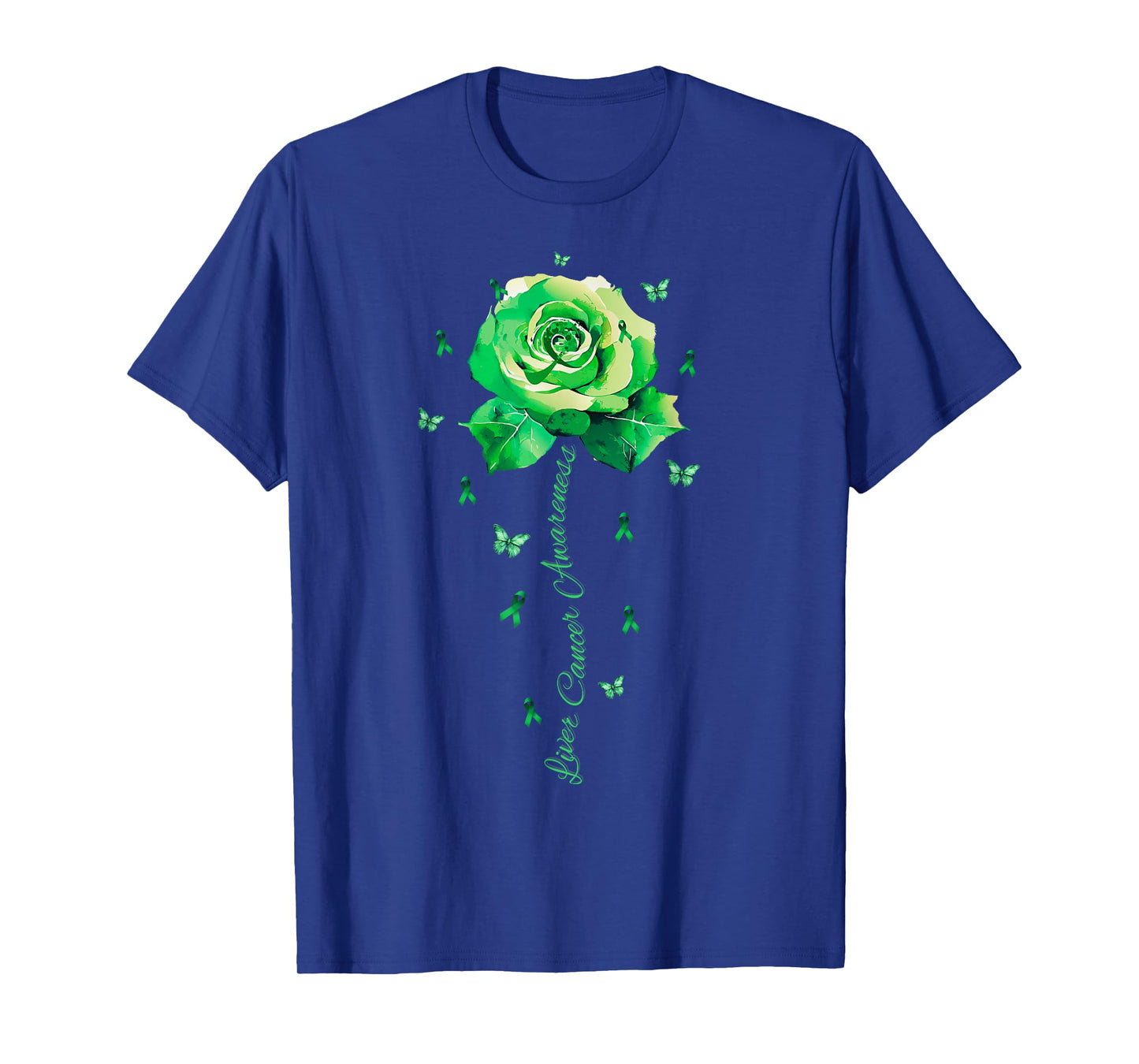 Flower Liver Cancer Awareness Shirt T-Shirt