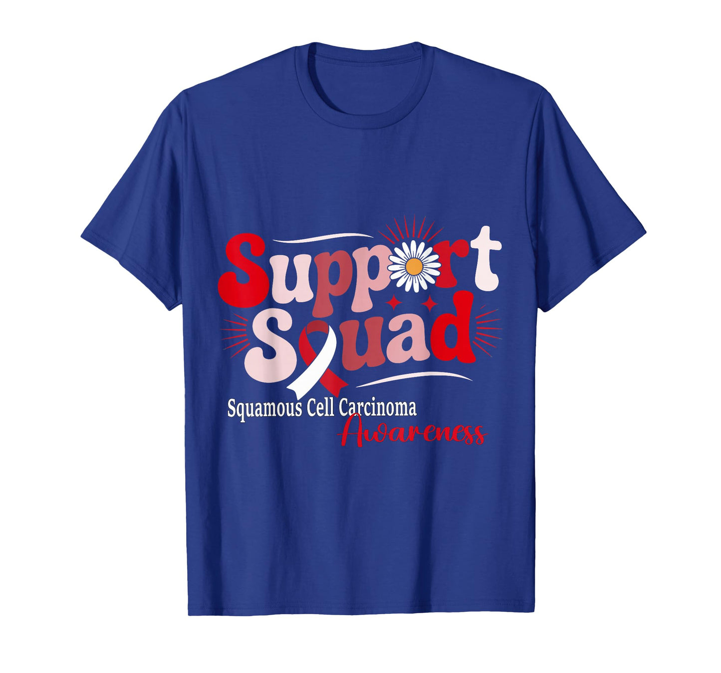 Squamous Cell Carcinoma Awareness Support Squad T-Shirt