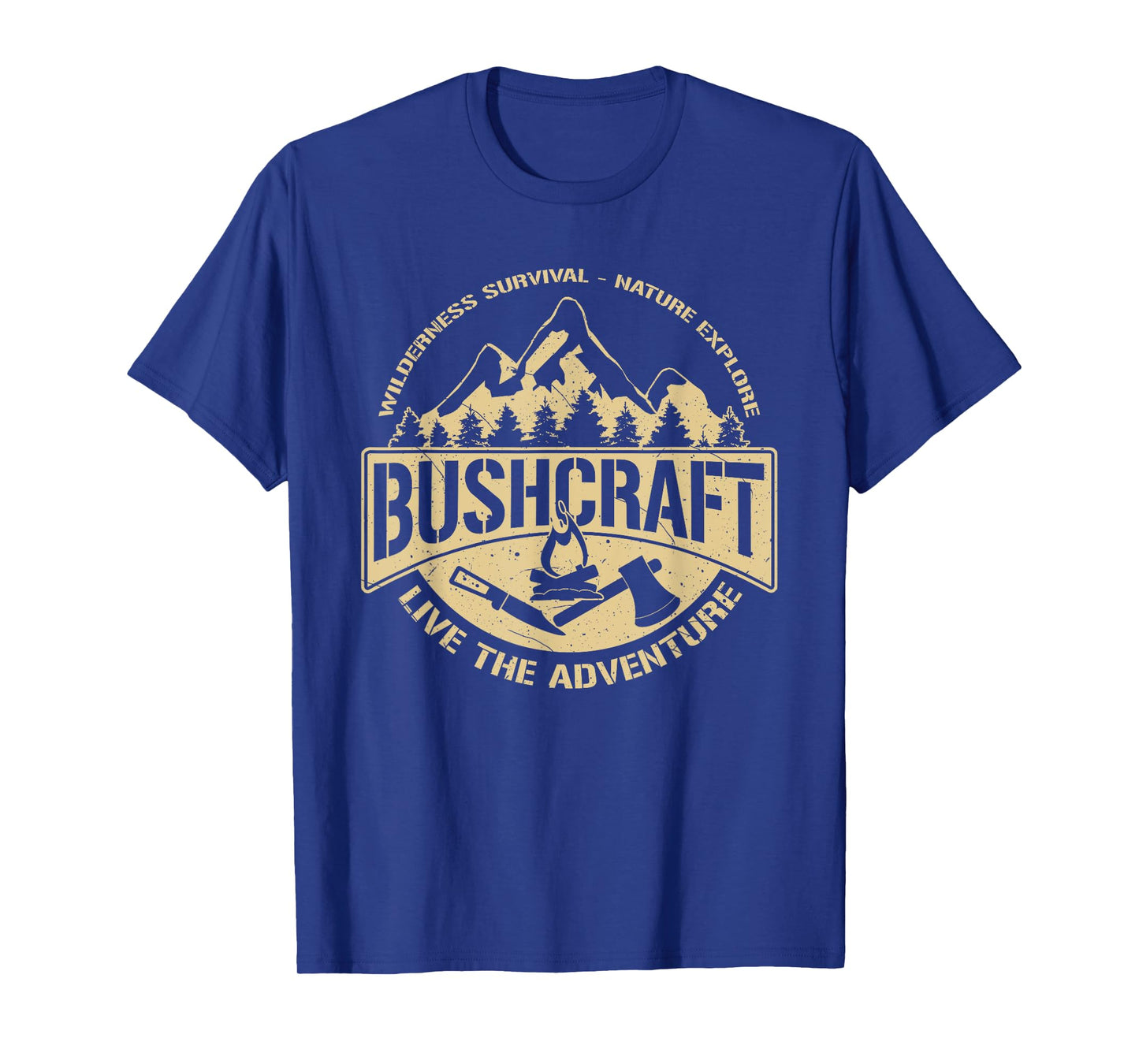 Bushcraft Adventure Outdoor Nature Gift Bushcrafter T-Shirt
