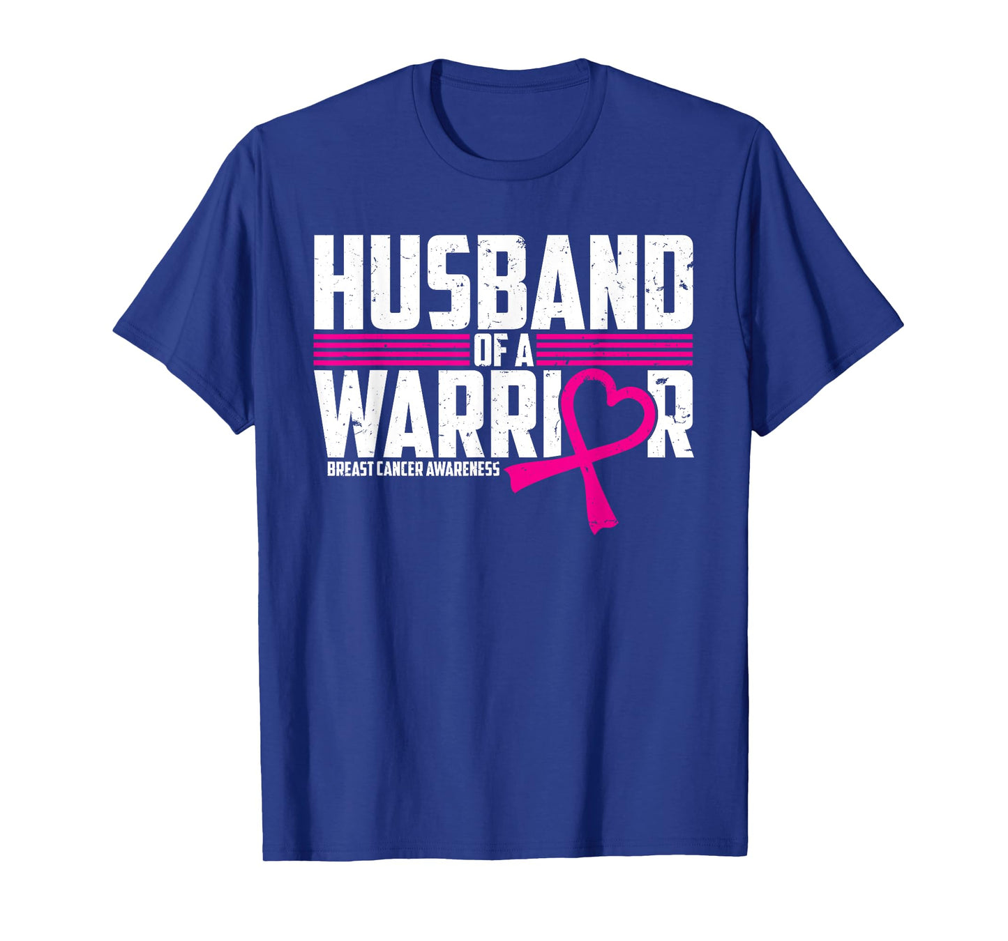 Breast Cancer Awareness Husband of Warrior Pink Tee T-Shirt