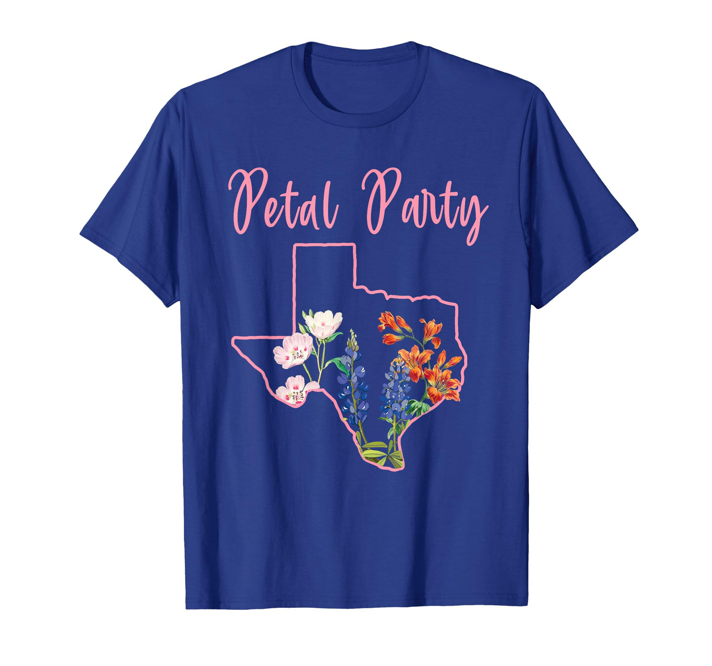 Wildflower Fields Wildflowers Bluebonnet Texas Spring T-Shirt