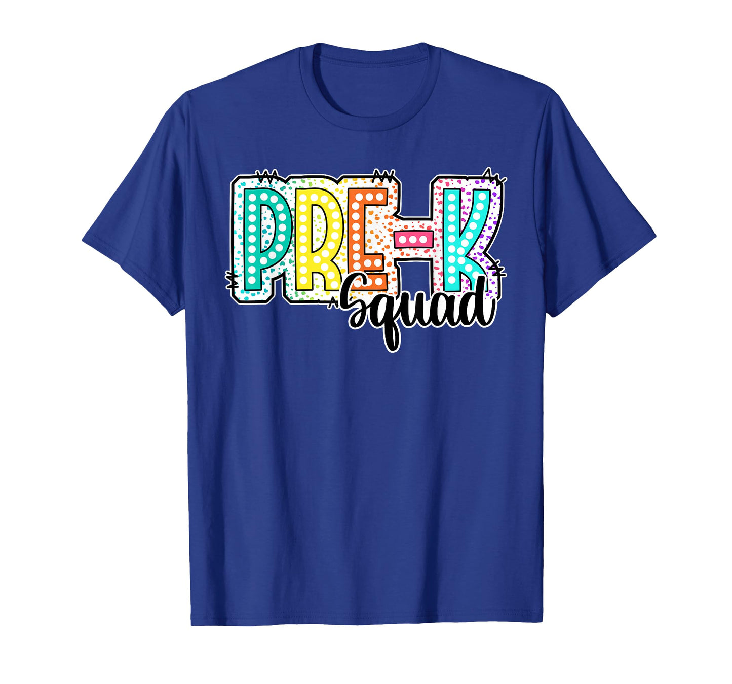 Pre-k Squad Back To School Dalmatian Teacher Boy Girl T-Shirt