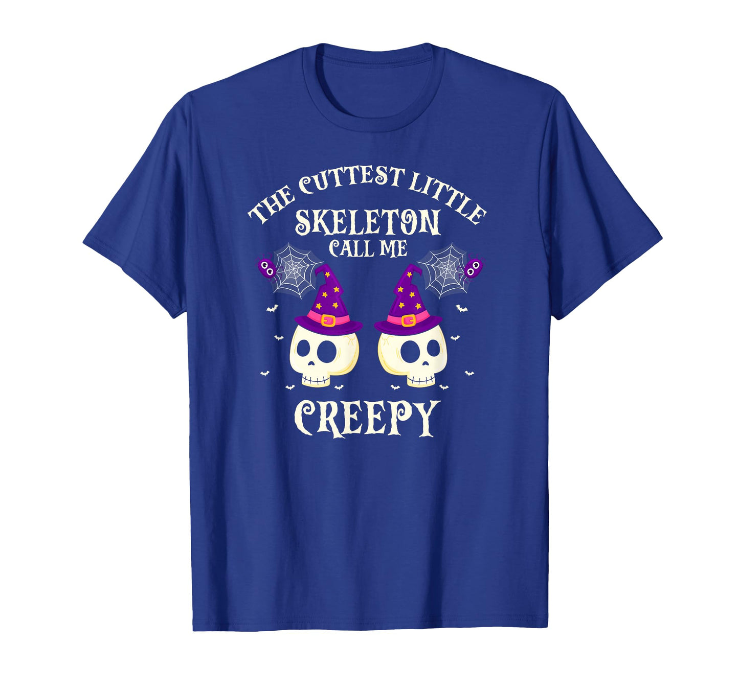 The Cutest Little Skeleton Creepy Halloween Humor T-Shirt