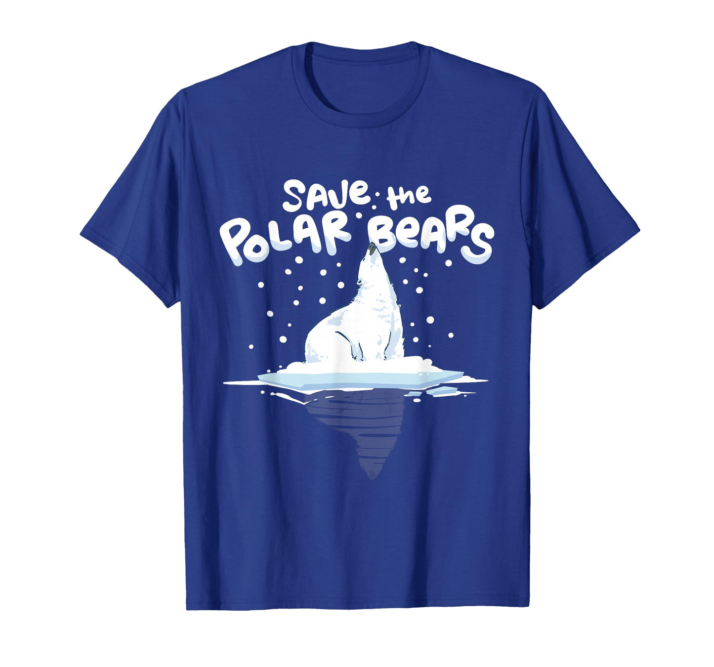 Save the Polar Bears Climate Awareness Earth Day T-Shirt