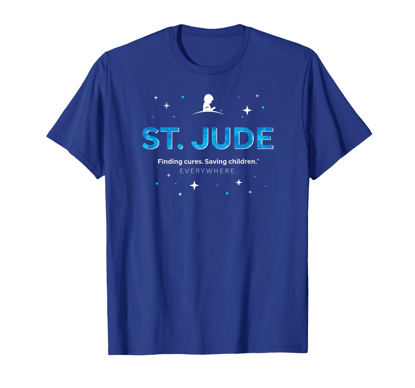 St. Jude "Finding Cures. Saving Children. EVERYWHERE" Space T-Shirt