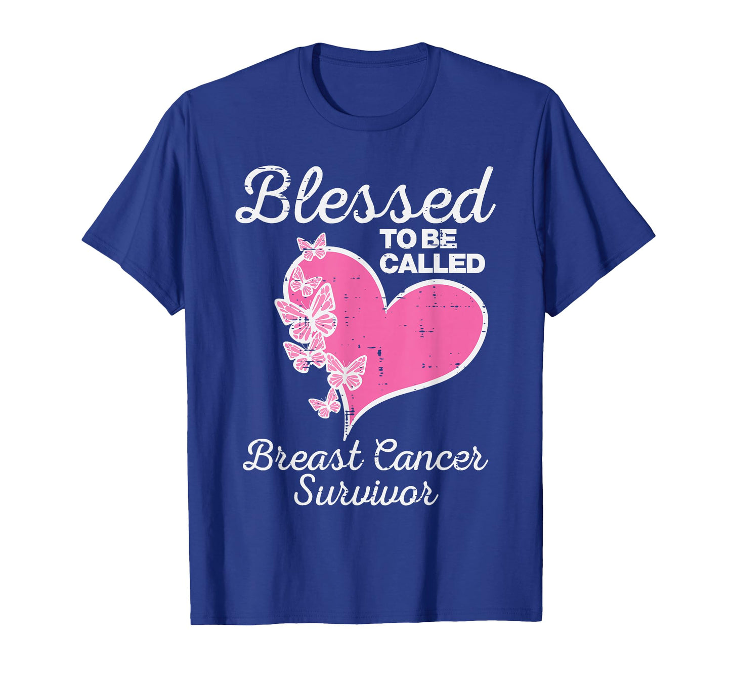Blessed To Be Called Breast Cancer Survivor Awareness Women T-Shirt