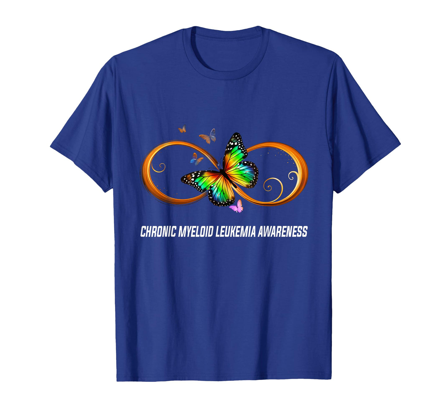 Infinity Butterfly Chronic Myeloid Leukemia Awareness T-Shirt