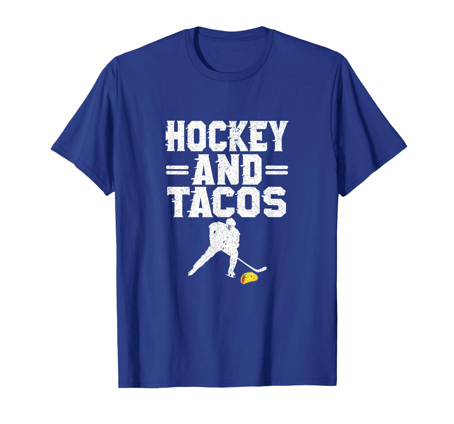 Hockey And Tacos Mexican Food Lover Hockey Player Outfit T-Shirt