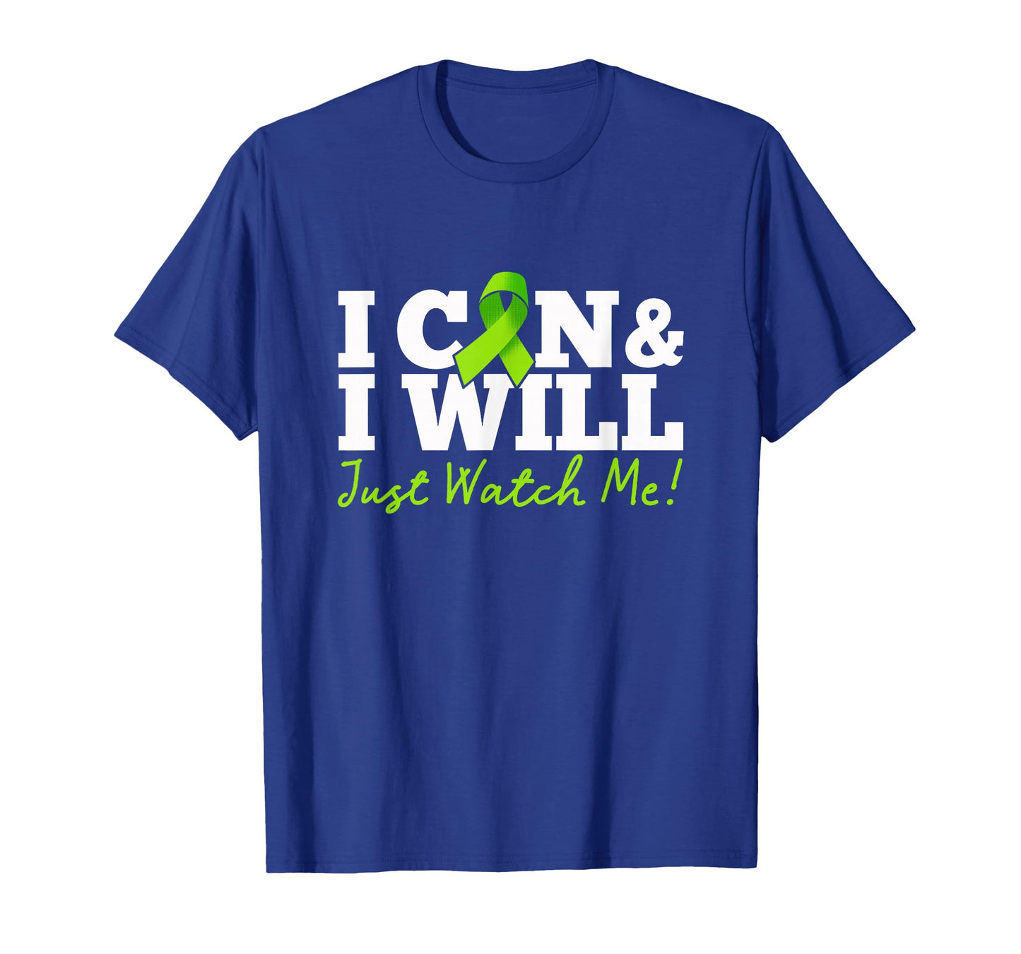 I Can & I Will Beat Lymphoma Cancer Warrior Just Watch Me T-Shirt