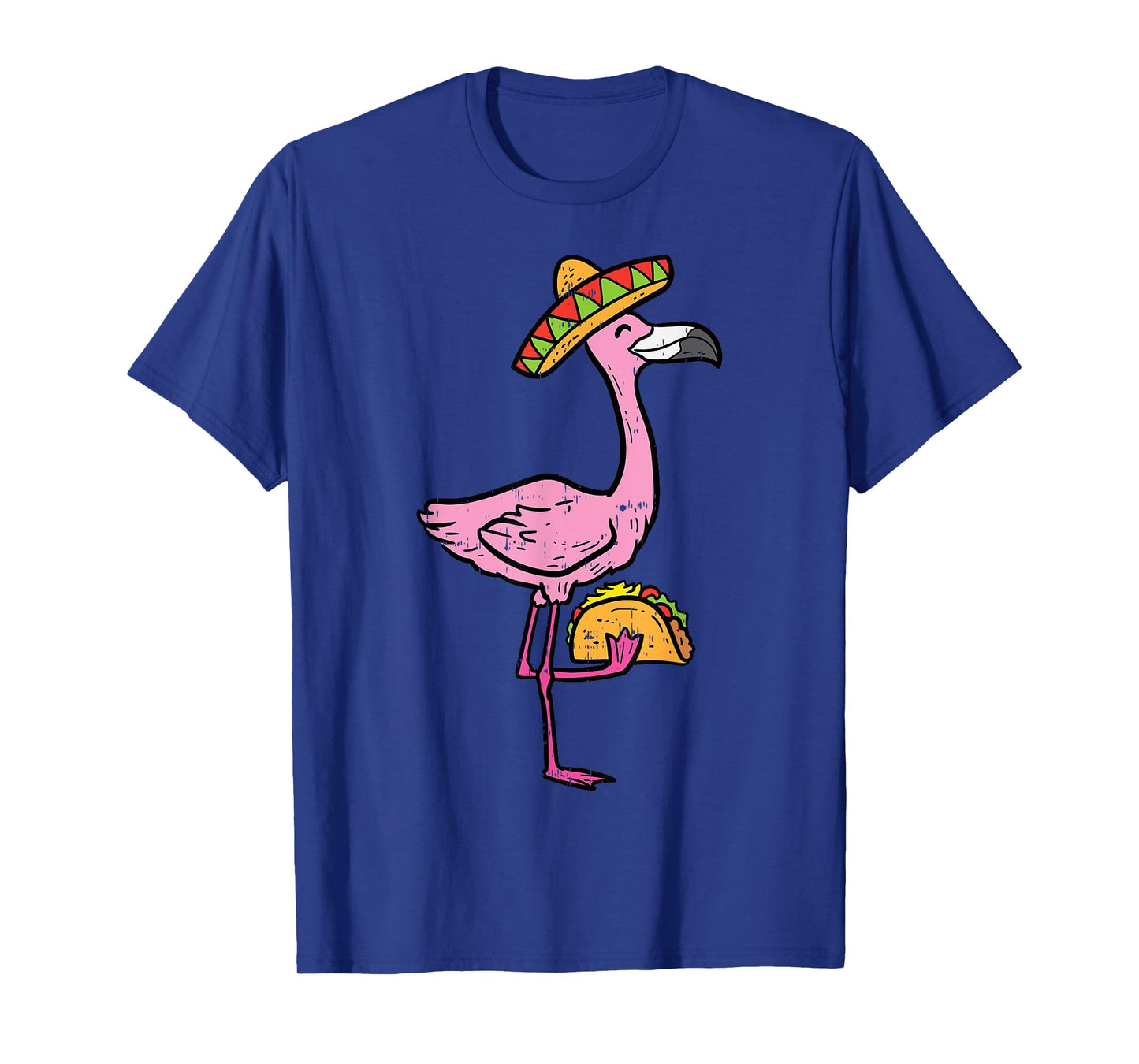 Mexican Flamingo Tacos Cute Cinco De Mayo Fiesta Animal T-Shirt