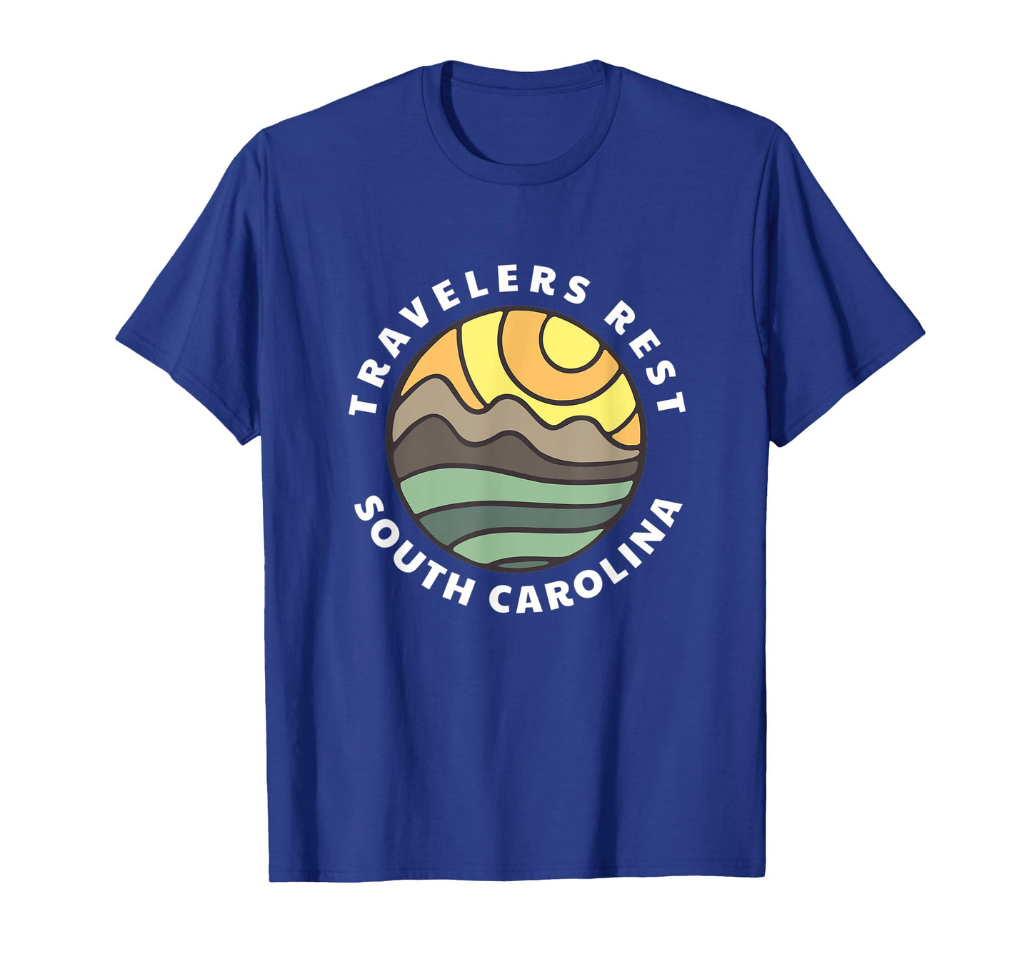 Travelers Rest South Carolina SC Mountain Vacation Souvenir T-Shirt