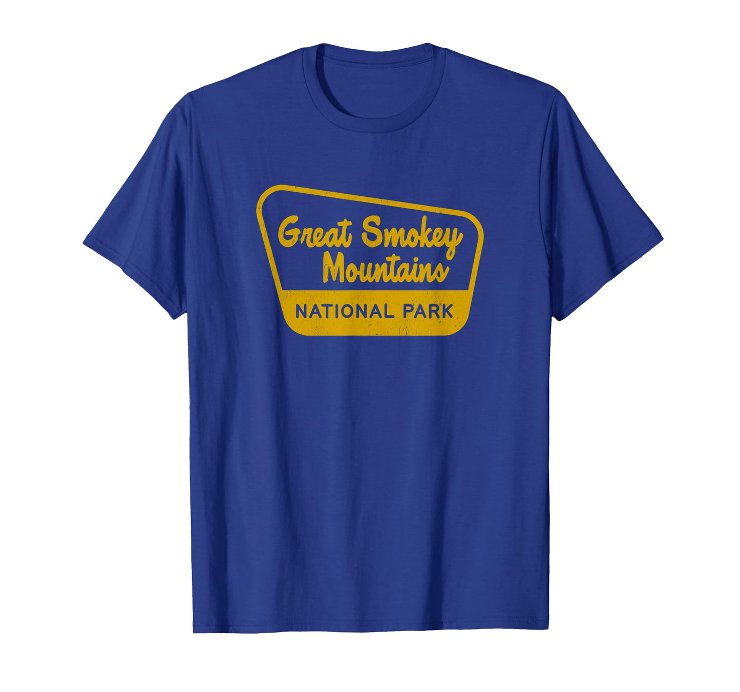 Great Smoky Mountains National Park Vintage Inspired Sign T-Shirt