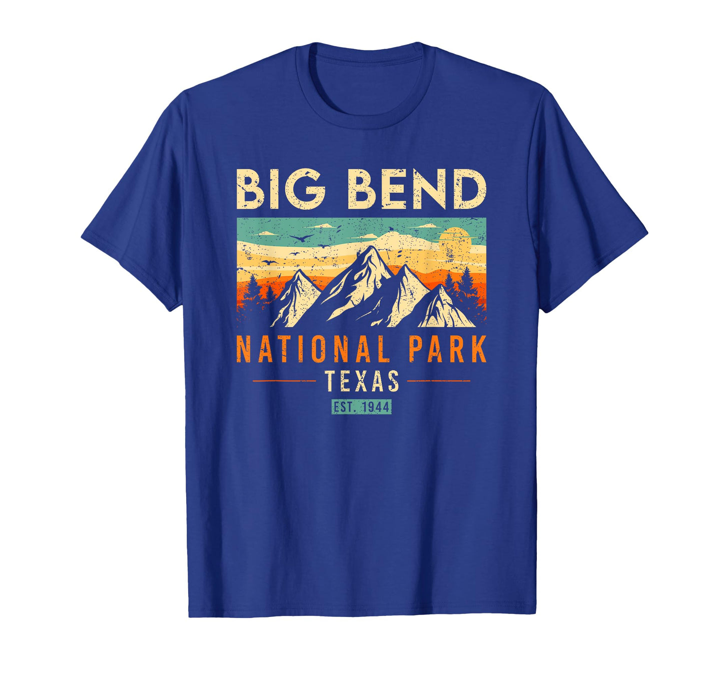 Big Bend Est. 1944 Vintage Retro Texas National Park T-Shirt